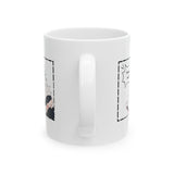 Gojo Satoru Anime Ceramic Coffee Mug - Customizable Design