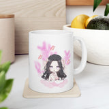 Shinobu Kocho Cute Mug – Custom Demon Slayer Art