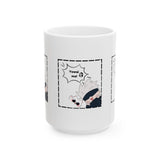 Gojo Satoru Anime Ceramic Coffee Mug - Customizable Design