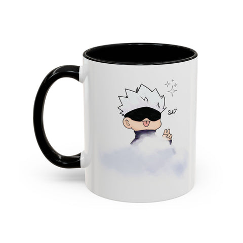 Gojo Satoru Cute Anime Mug – JJK Fan Gift