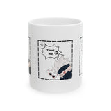 Gojo Satoru Anime Ceramic Coffee Mug - Customizable Design