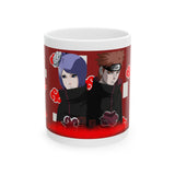 Mug - Konan and Yahiko from Naruto Ceramic Mug (11oz, 15oz)