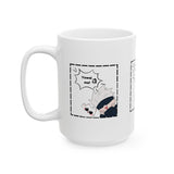 Gojo Satoru Anime Ceramic Coffee Mug - Customizable Design